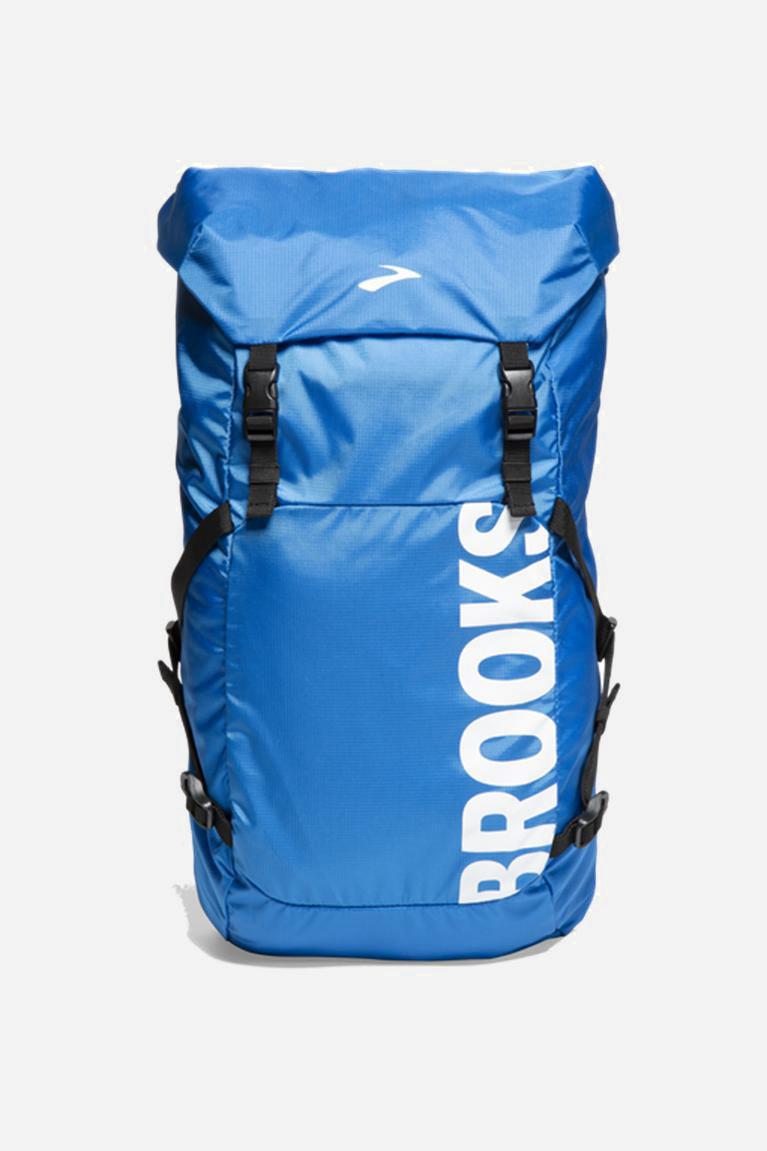 Brooks Women's Stride Pack Running Backpack Singapore - Blue/Black (20965-FWKT)